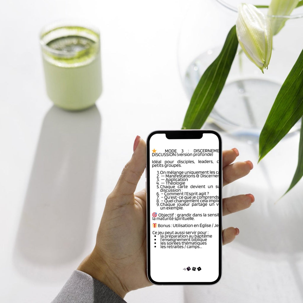 Jeu chrétien Le Saint-Esprit — 100 cartes (version PDF)