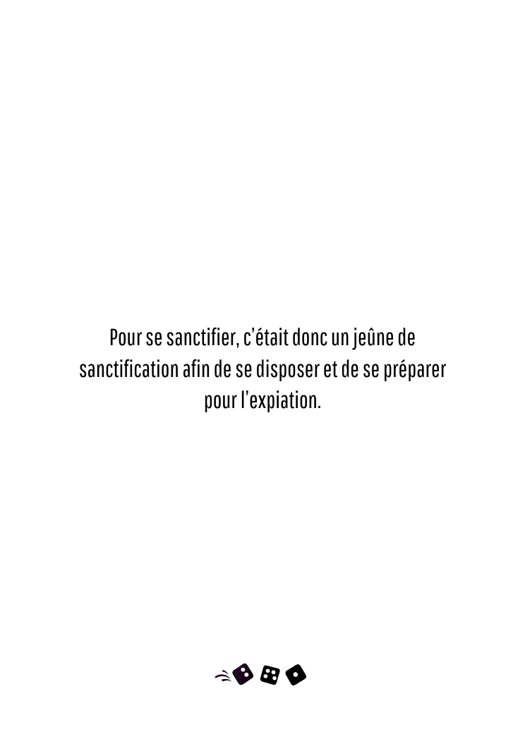 Jeu de cartes, "Viens je te présente, le jeûne"