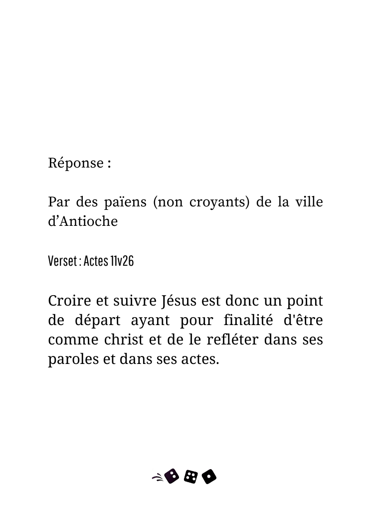 Jeu de cartes, “Viens je te présente : On l’entend souvent”