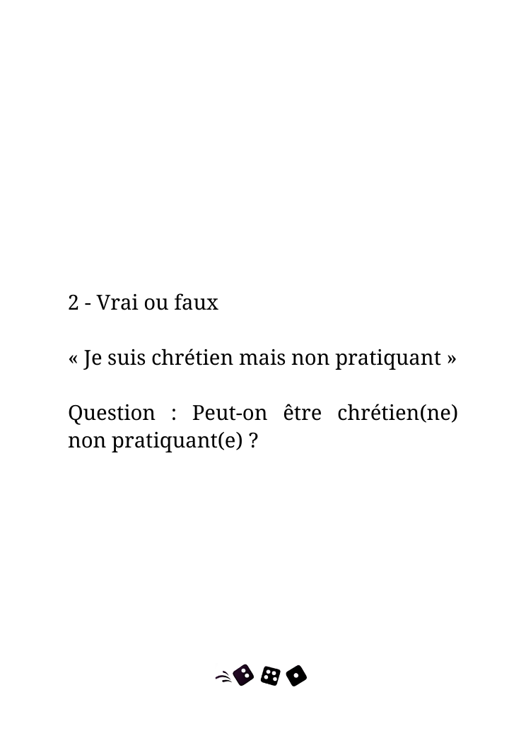 Jeu de cartes, “Viens je te présente : On l’entend souvent”