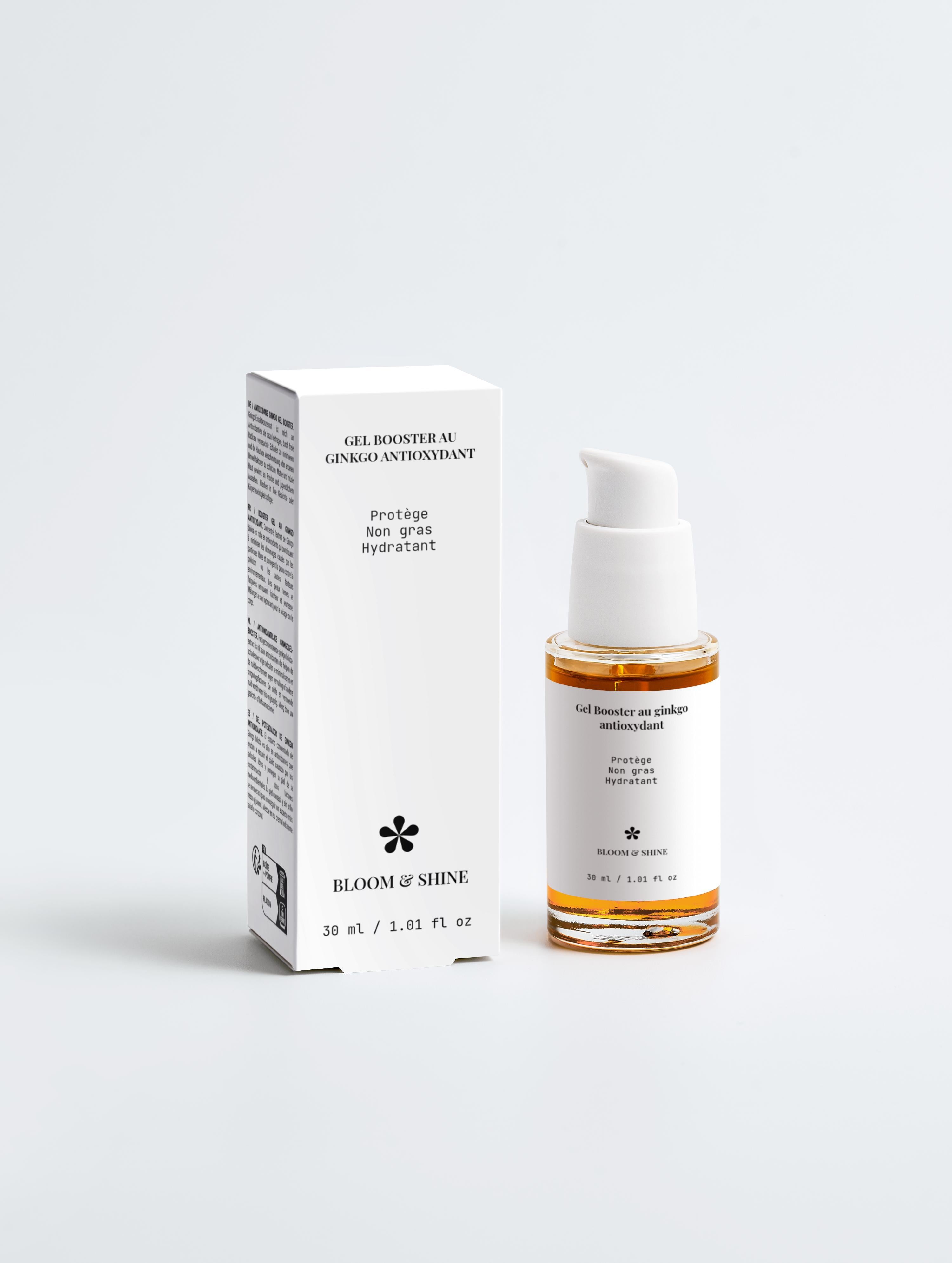 Gel Booster au ginkgo antioxydant