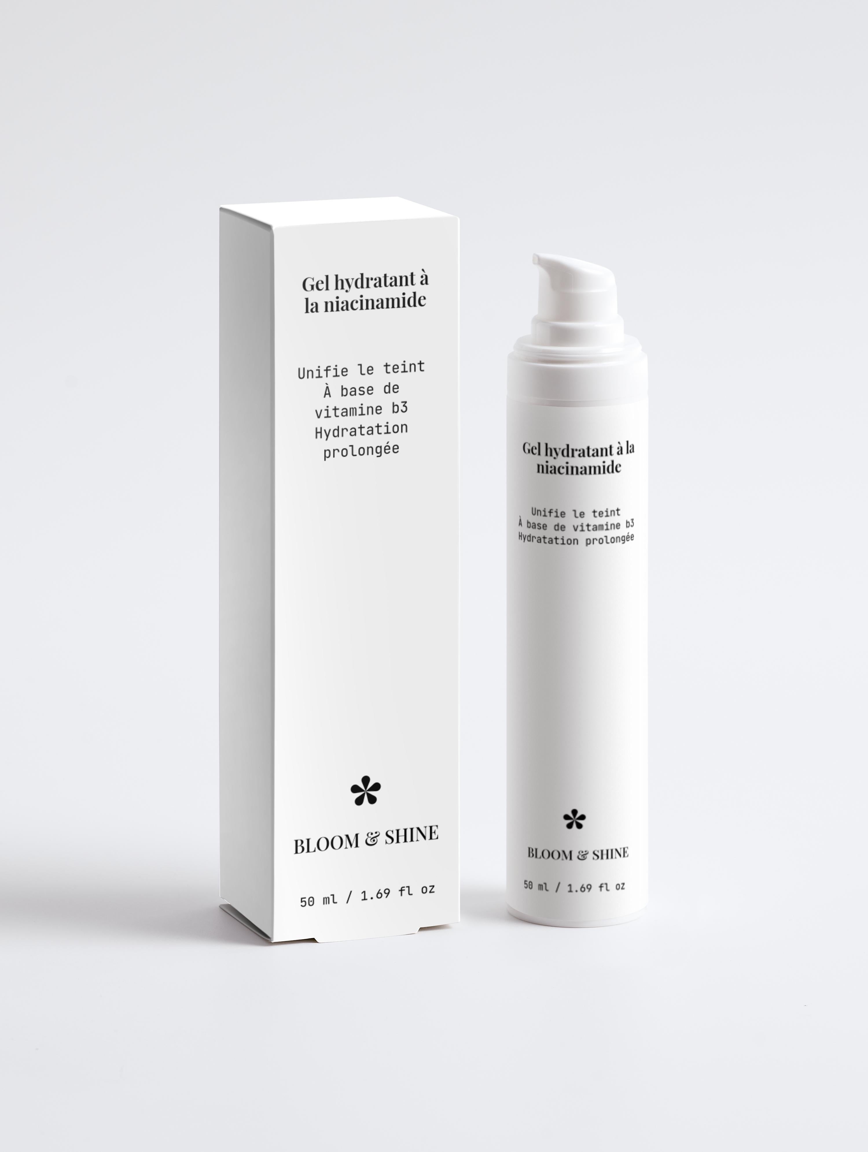 Gel hydratant à la niacinamide