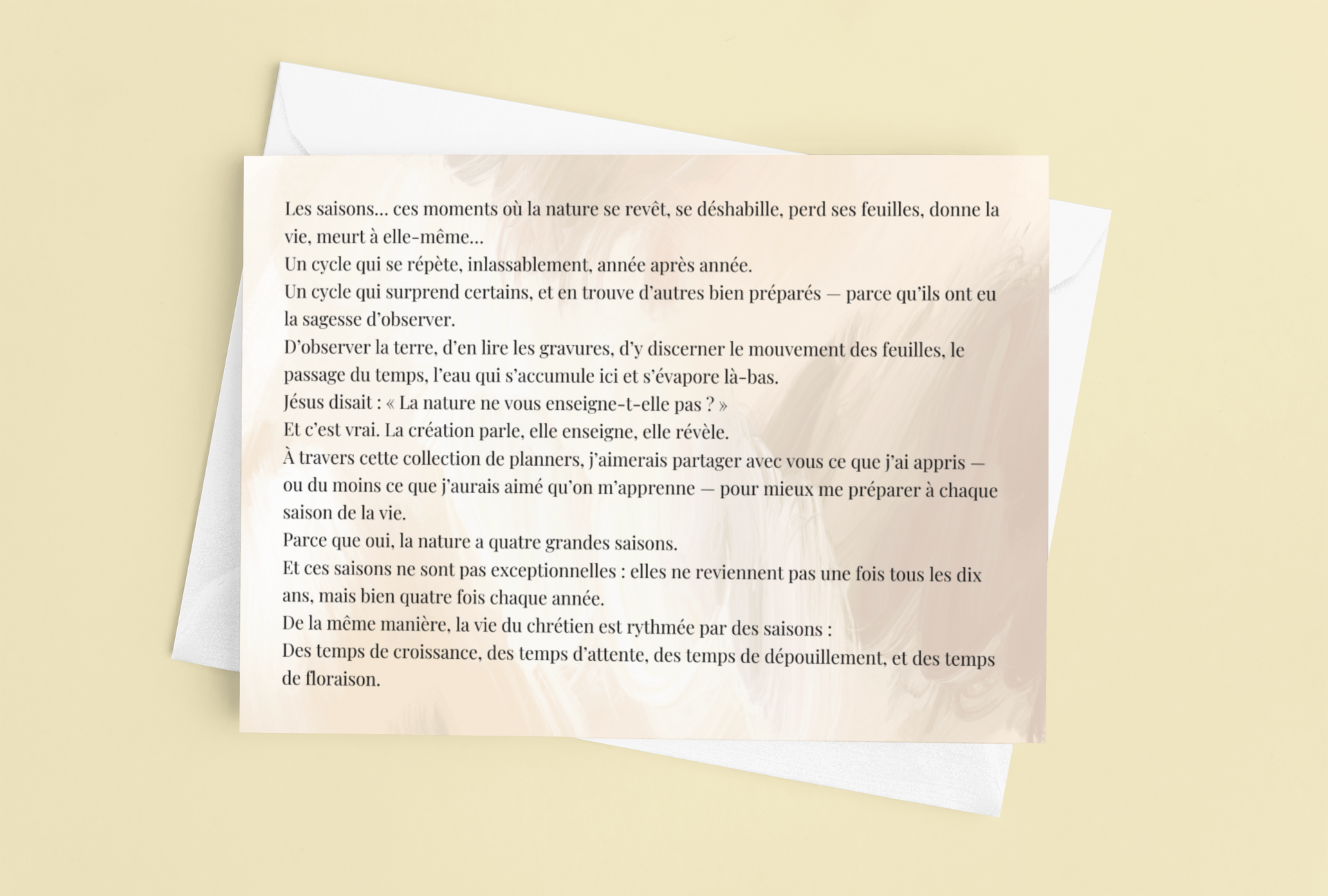 Collection “4 Saisons”