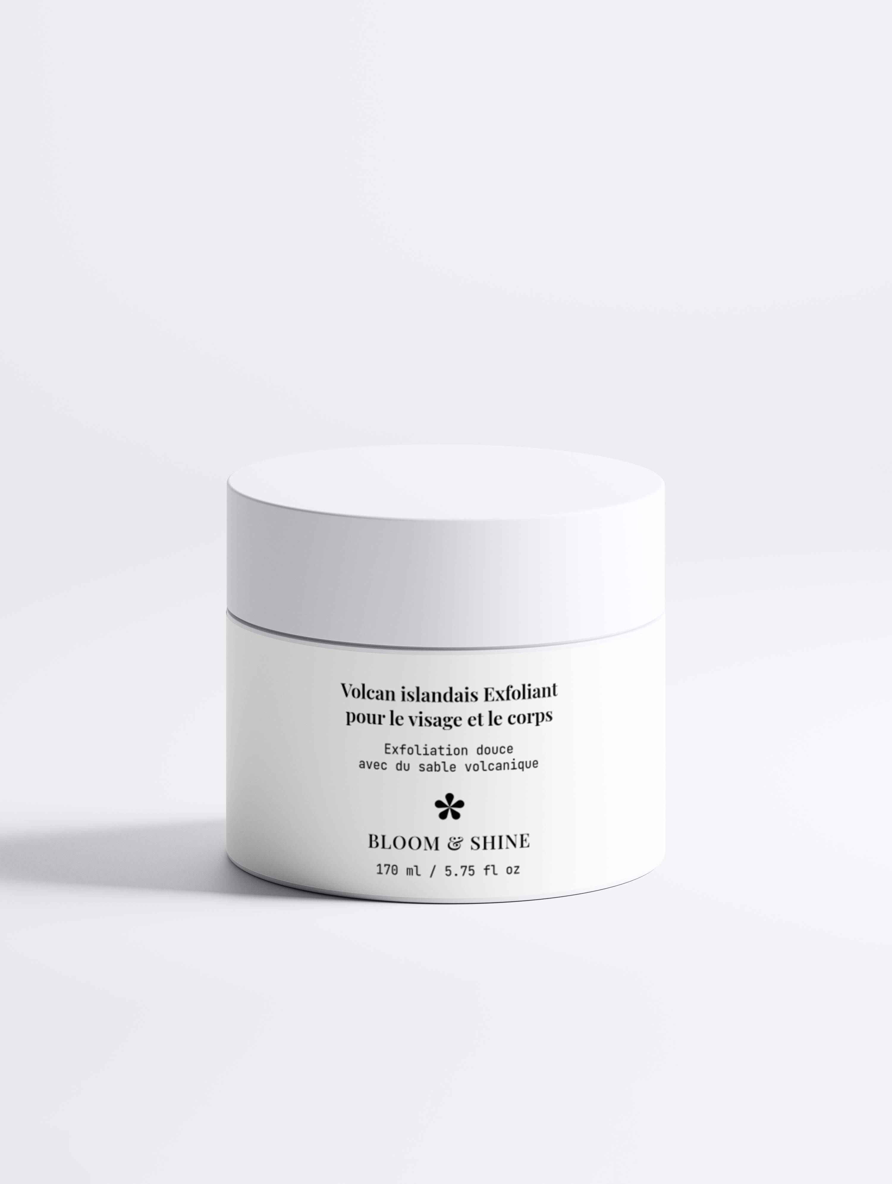 Volcan islandais Exfoliant pour le visage et le corps